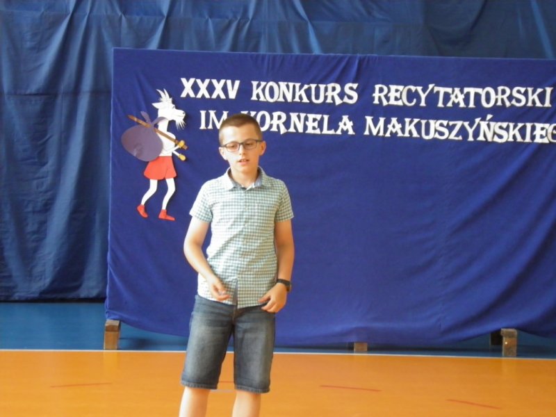 Konkurs recytatorski im. K. Makuszyńskiego 